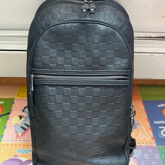 Louis Vuitton Damier Infini Michael Backpack Black - Picture 2 of 8
